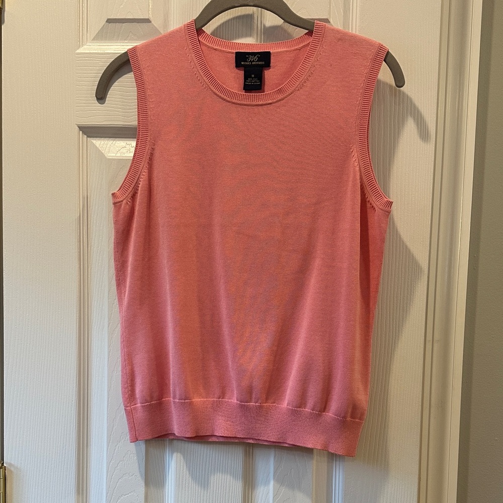Brooks Brothers Coral Tank Top